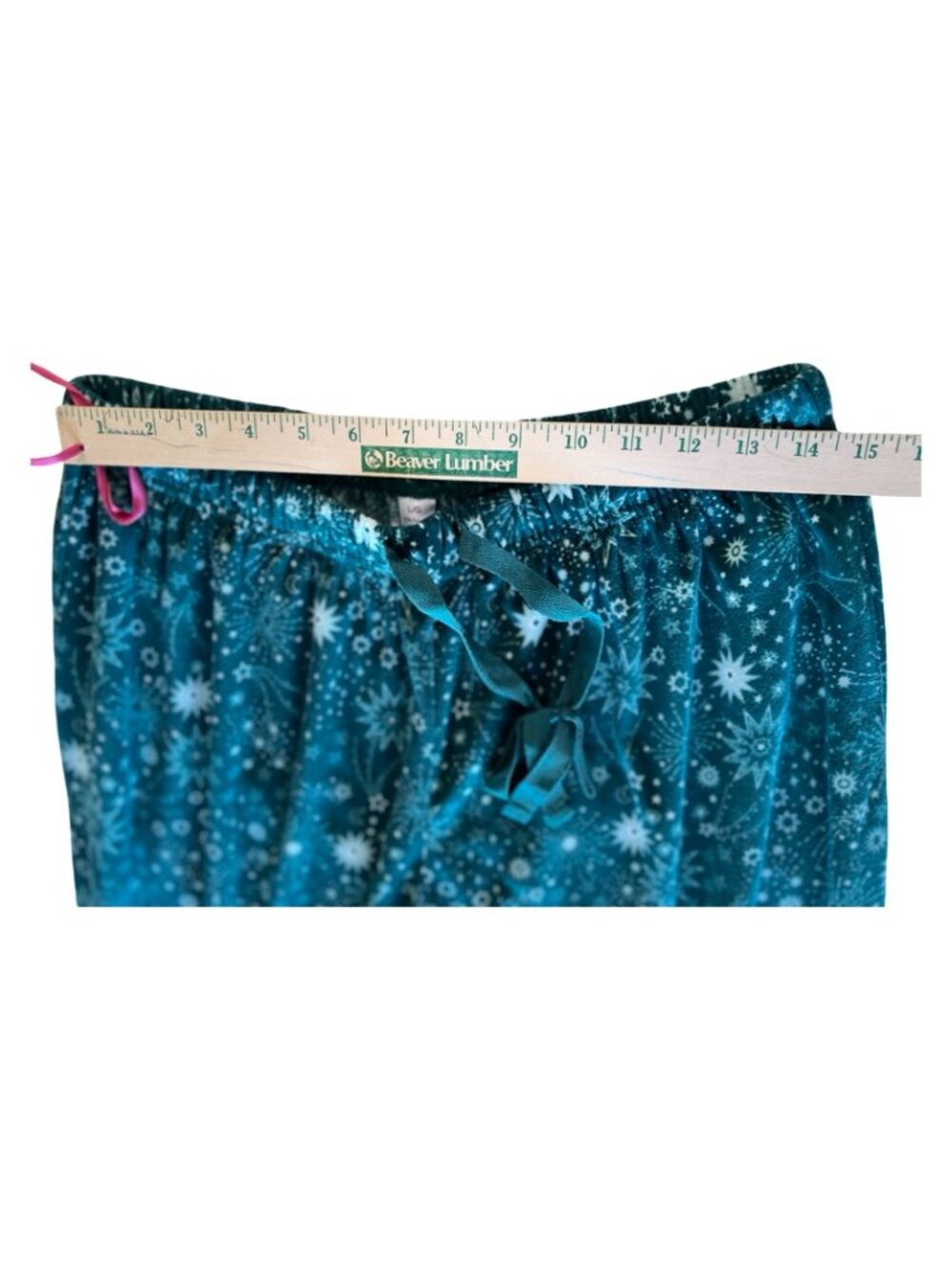 🌸4/$30🌸 George Teal Snowflake Pajama Set | Size L/G | Cozy Lounge Set ❄️ - Picture 5 of 10